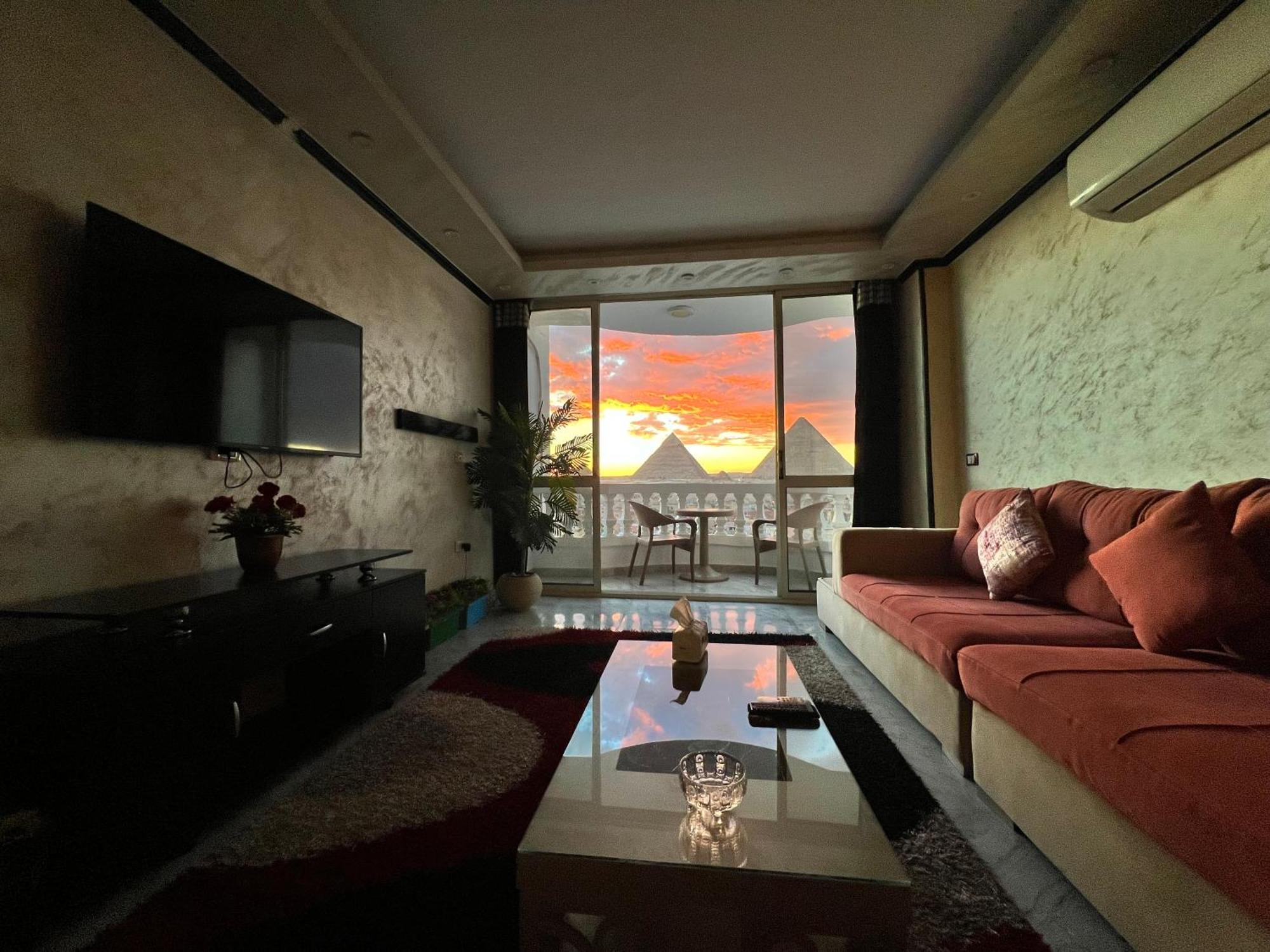 Hi Pyramids Apartment Кайро Екстериор снимка